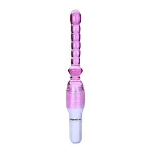 Jelly Vibrating Anal Bead dildo