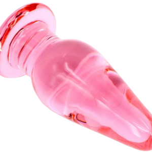Pink Crystal Anal Butt Plug for Beginners