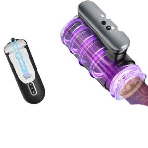 Automatic Male Masturbators Cup Dual Open Ended Stroker Thrusting