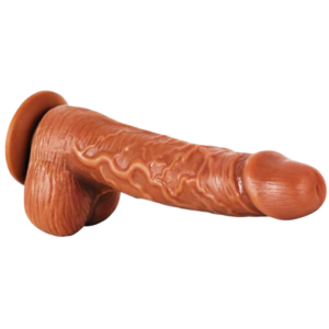 Brown Realistic Huge Dildo with strong Suction Cup cock penis