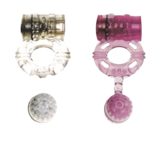 Zenith Silicone Delay Pink Massage Vibration Cock Ring