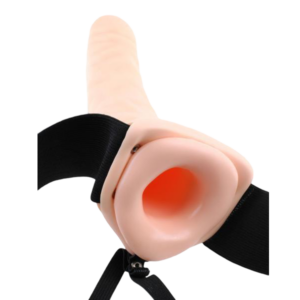 Fetish Fantasy 8 Inch Hollow Strap-On Dildo