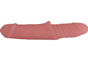 Screw double ended dildo penis