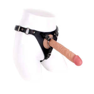 Strap-On 9 Inch Flesh Dildo