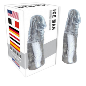 Iceman Transparent Penis Extender Sleeve