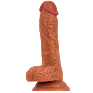Realistic Flexible 9 Inch Dildo With Strong Suction Cup